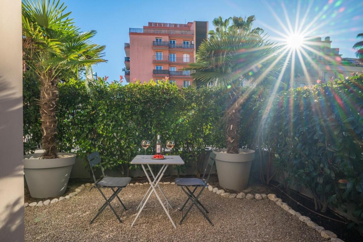 Apartmán Le Coq Wagner - Parking - Air Conditioning - Pool Menton Exteriér fotografie
