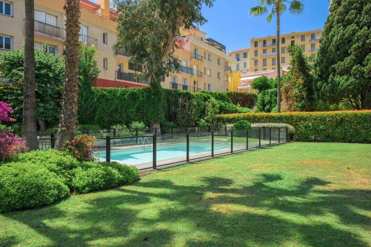 Apartmán Le Coq Wagner - Parking - Air Conditioning - Pool Menton Exteriér fotografie