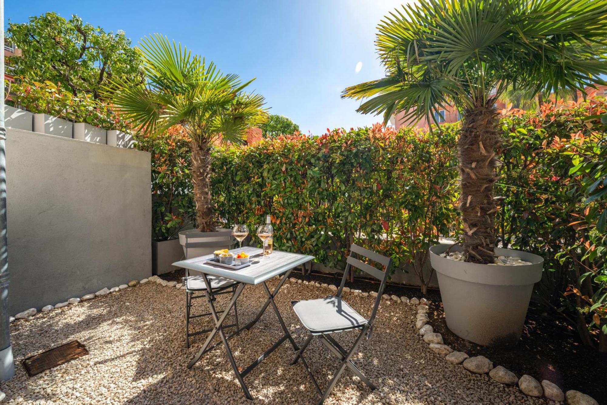 Apartmán Le Coq Wagner - Parking - Air Conditioning - Pool Menton Exteriér fotografie